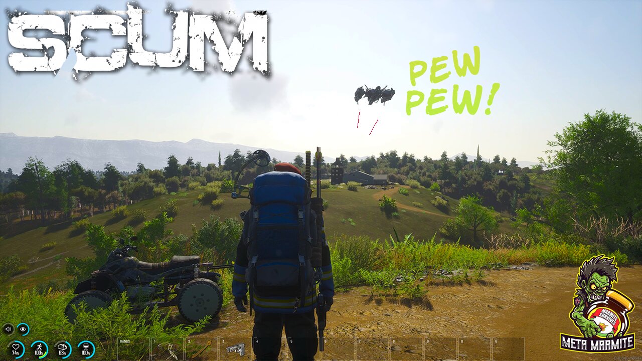 Scum Mech Dropship Mayhem!! First Time You See the DROPSHIP just RUN AWAY!!