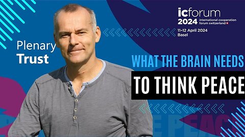 What does the brain need to think peace? | Michael Nehls, MD PhD at IC Forum 2024, Switzerland