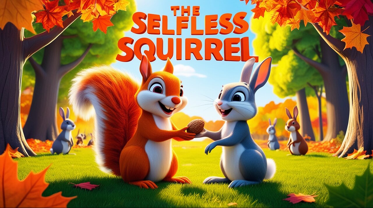 The Selfless Squirrel | A Heartwarming Story About Sharing and Kindness