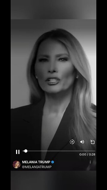 Melania Trump supports baby murder