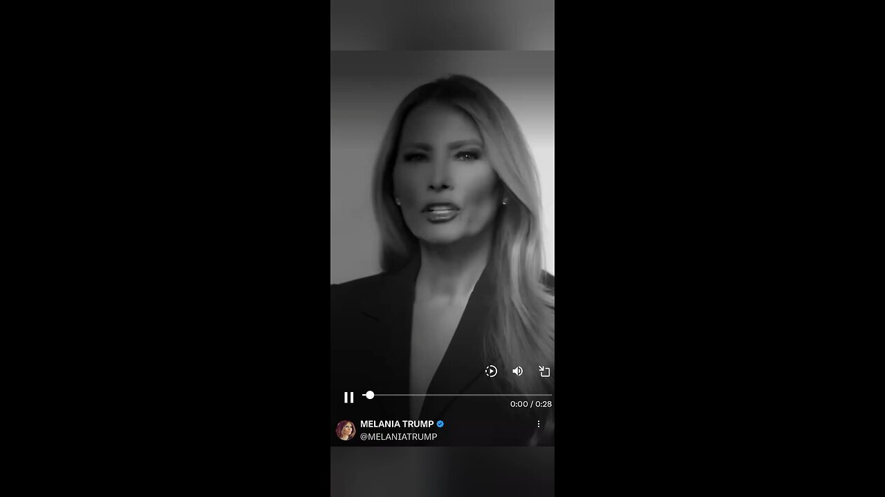 Melania Trump supports baby murder