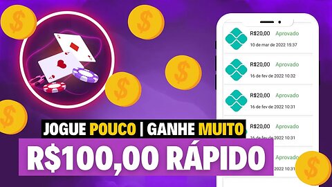 JÁ SAQUEI +20x VEZES App de Jogo Paga R$100,00 no Pagbank Para JOGAR | Melhor App de Ganhar Dinheiro