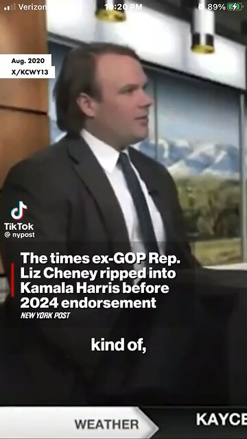 Liz Chaney trashing Kamala Harris supercut. I wonder what changed… 💰