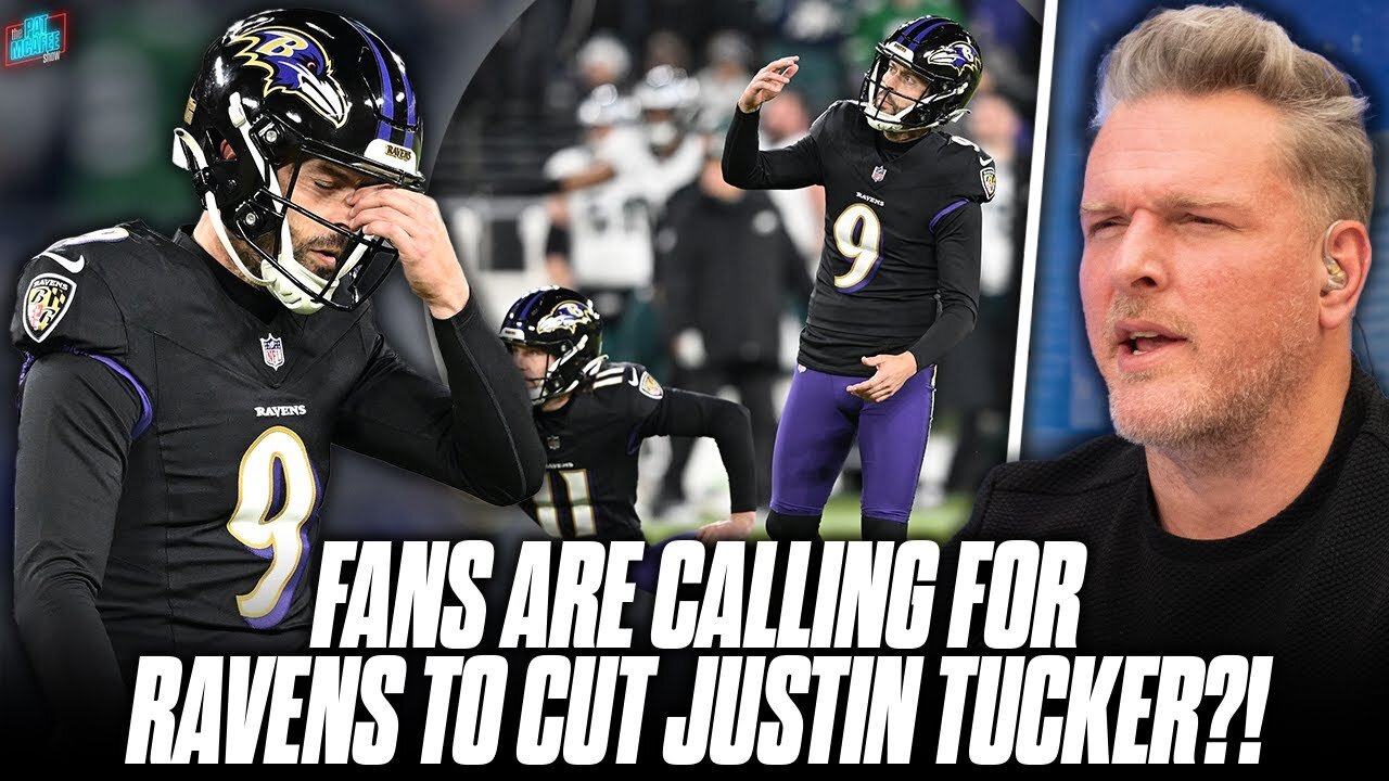 Fans Are Calling For Justin Tucker To Be Cut After Missed Kicks Continue... | Pat McAfee Show