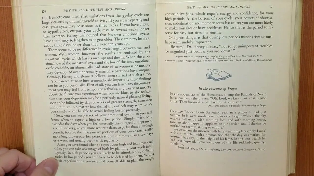 Getting the Most Out of Life 027 - Anthology From The Reader's Digest 1946 Audio/Video Book S027