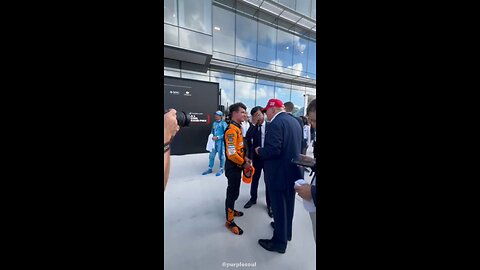 Trump Congratulates Lando Norris !!!