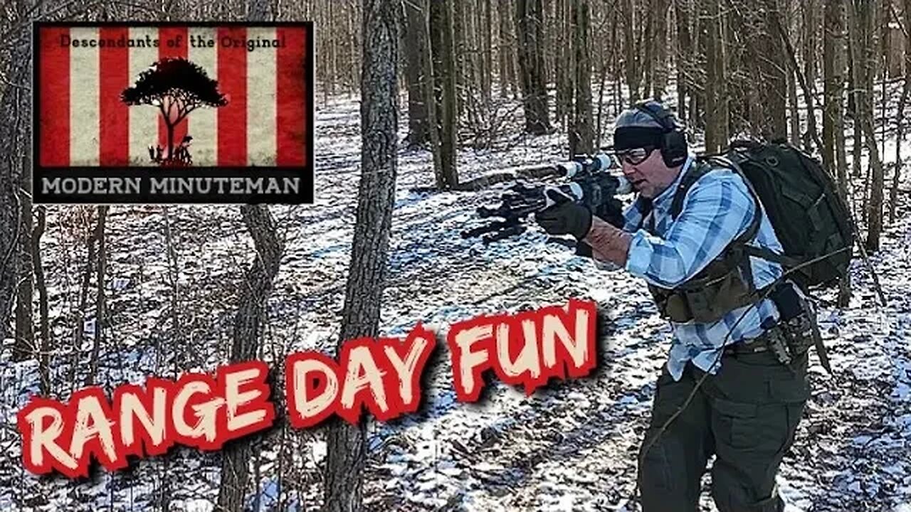 Range Day Fun! Get outside and live the Minuteman life!