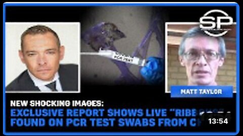 Exclusive Report Shows Live "Ribbons" Found On PCR Test Swabs From China