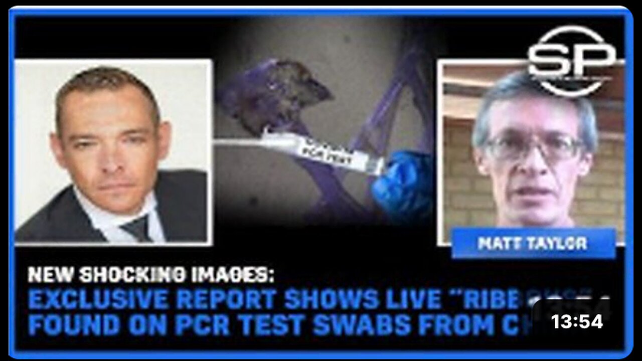 Exclusive Report Shows Live "Ribbons" Found On PCR Test Swabs From China