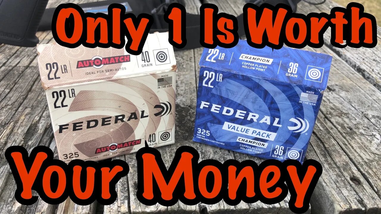 The WORST 22 Ammo I've Ever Bought (And Why The Other One is Actually Good) Champion vs AutoMatch