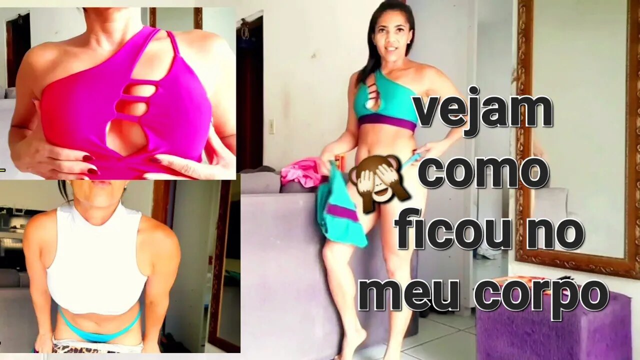 só vendo 👀 como esses Look de academia ficou no meu corpo 😝