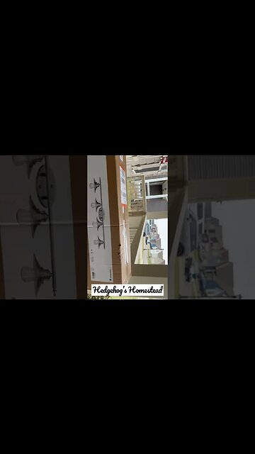 Some stuff came in for the house