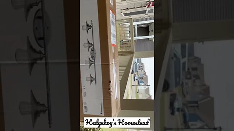 Some stuff came in for the house