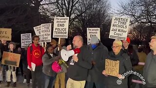 Protesters gathering in Memphis ahead of the release of the Tyre Nichols video @BGOnTheScene
