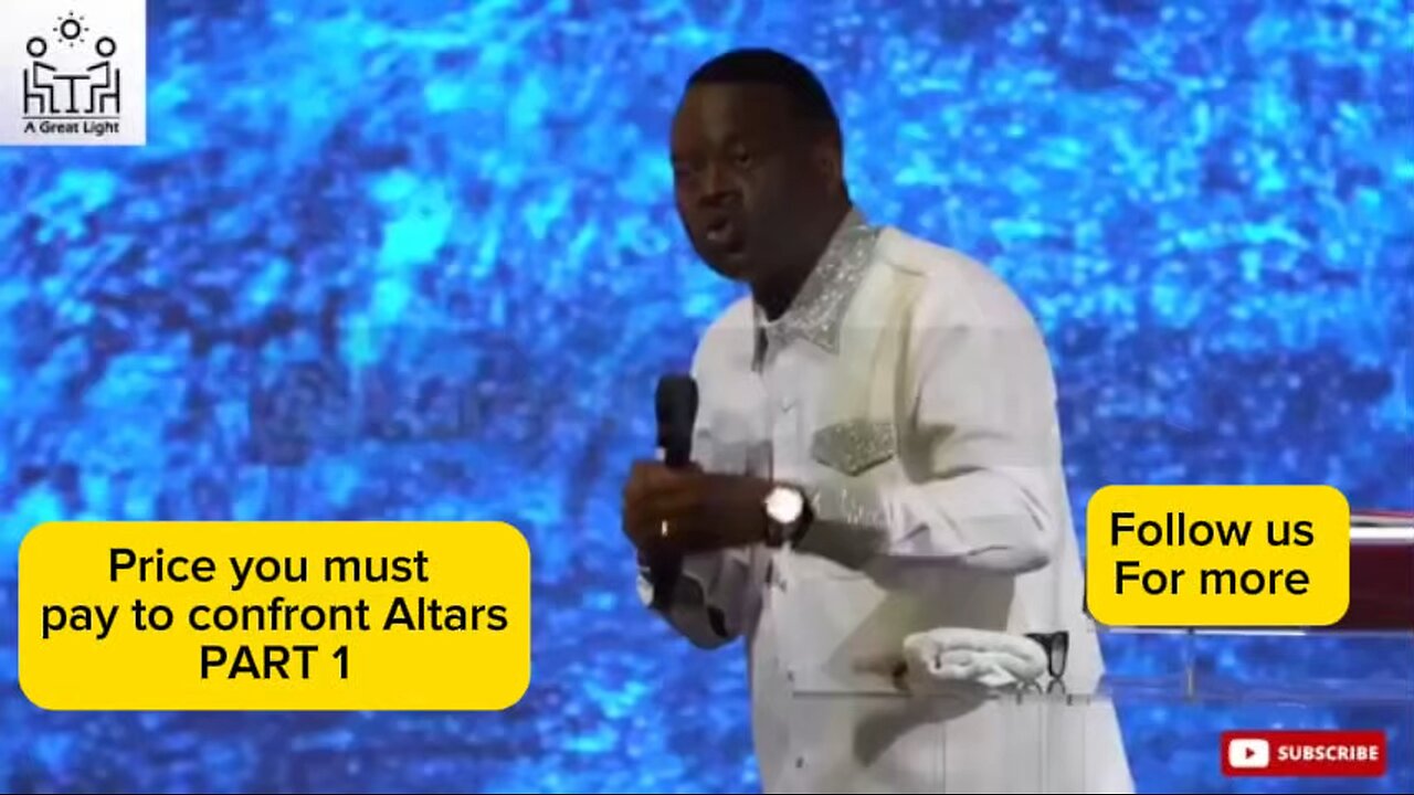 PRICE YOU MUST PAY TO CONFRONT ALTARS
