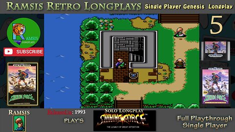 Shining Force | 1993 | GEN | Episode 5 | Full Playthrough and Let's Play | Chapter 1 | #5