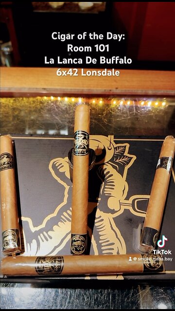Cigar of the Day: Room 101 La Lanca De Buffalo 6x42 Lonsdale #Short #Cigars #Shorts #Cigar