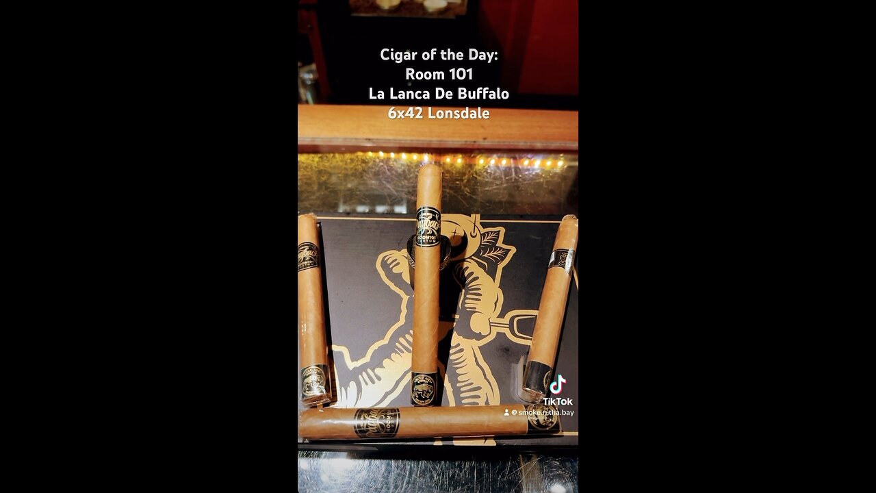 Cigar of the Day: Room 101 La Lanca De Buffalo 6x42 Lonsdale #Short #Cigars #Shorts #Cigar