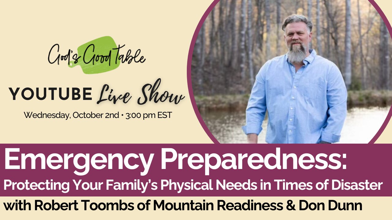 Emergency Preparedness: Protecting Your Family’s Physical Needs in Times of Disaster