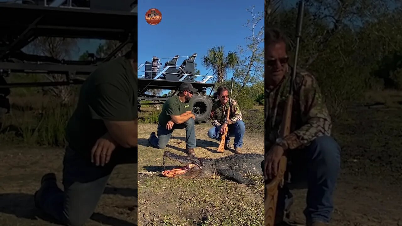 Gator Hunt with Central Florida Trophy Hunts