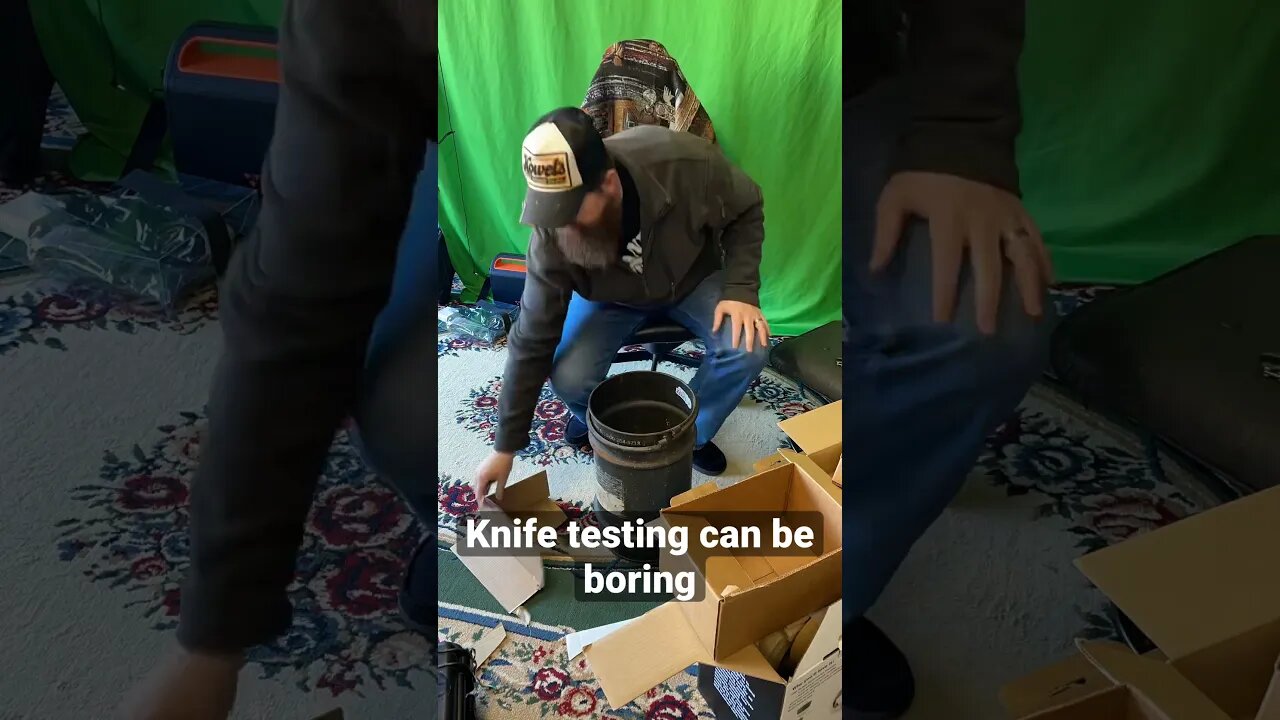 Knife testing- yeah it’s not that entertaining #shorts #survival #knife #edc #Knives #Knifelife