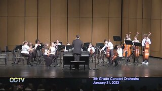 6th Grade Concert Orchestra 1/31/23