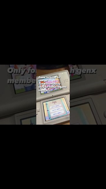 10x with GenX Discount perk! #nintendodslite