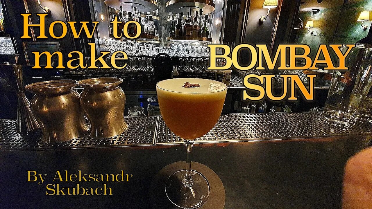 How to make BOMBAY SUN by Alexandr Skubach WHO&WHY/Kiev