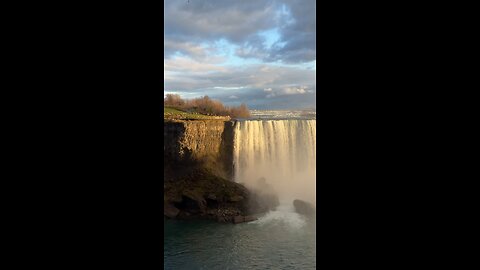 Late autumn at Niagara Falls American side