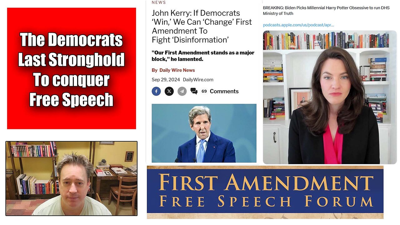 The Friday Vlog: Democrats Last Stronghold To Conquer Free Speech