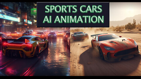 Sports Cars Street Race MiniMaxAI Animation #aianimation #streetracing #fastandfurious #sportscars