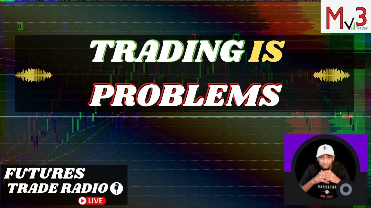 Profitable Trading is Solving Problems 🧐 | NQ Futures Market Live