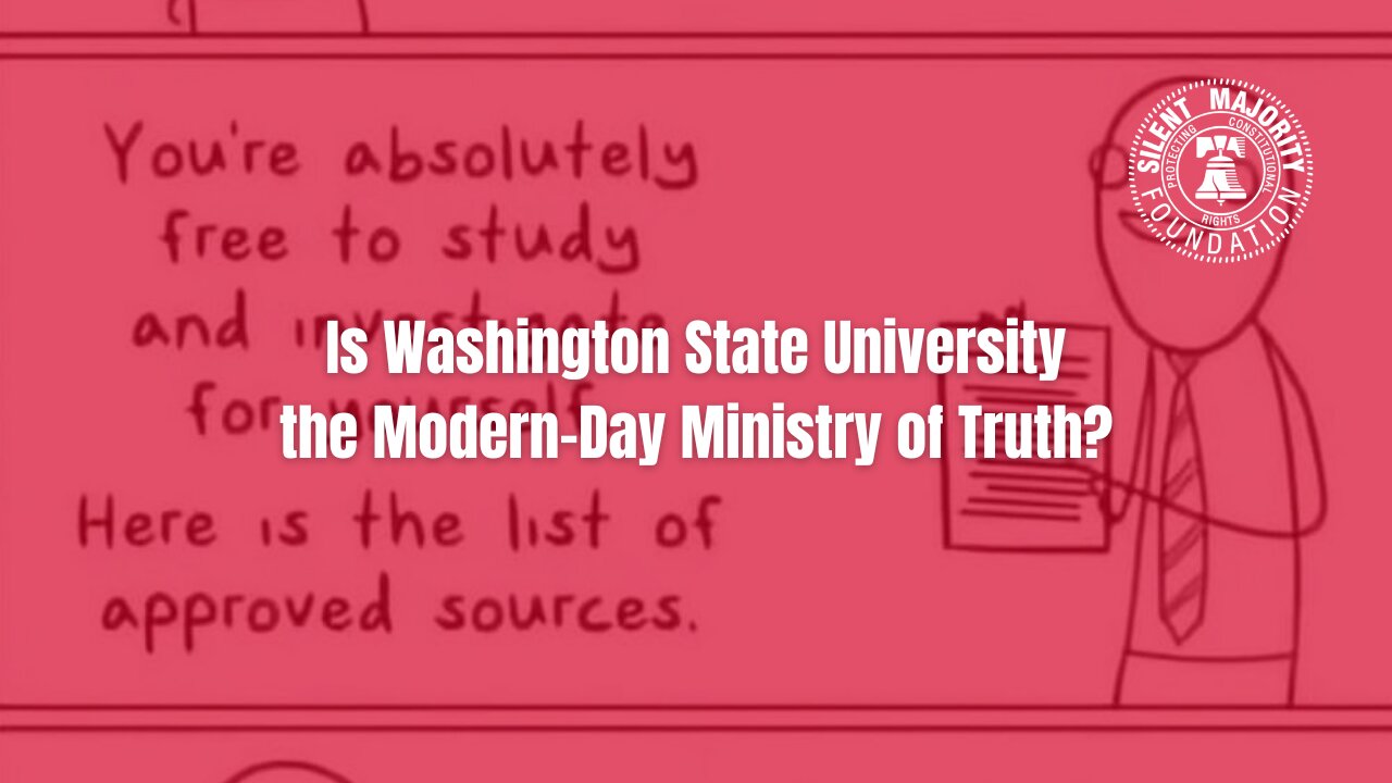 Dr. Renata Moon v Washington State University and the First Amendment