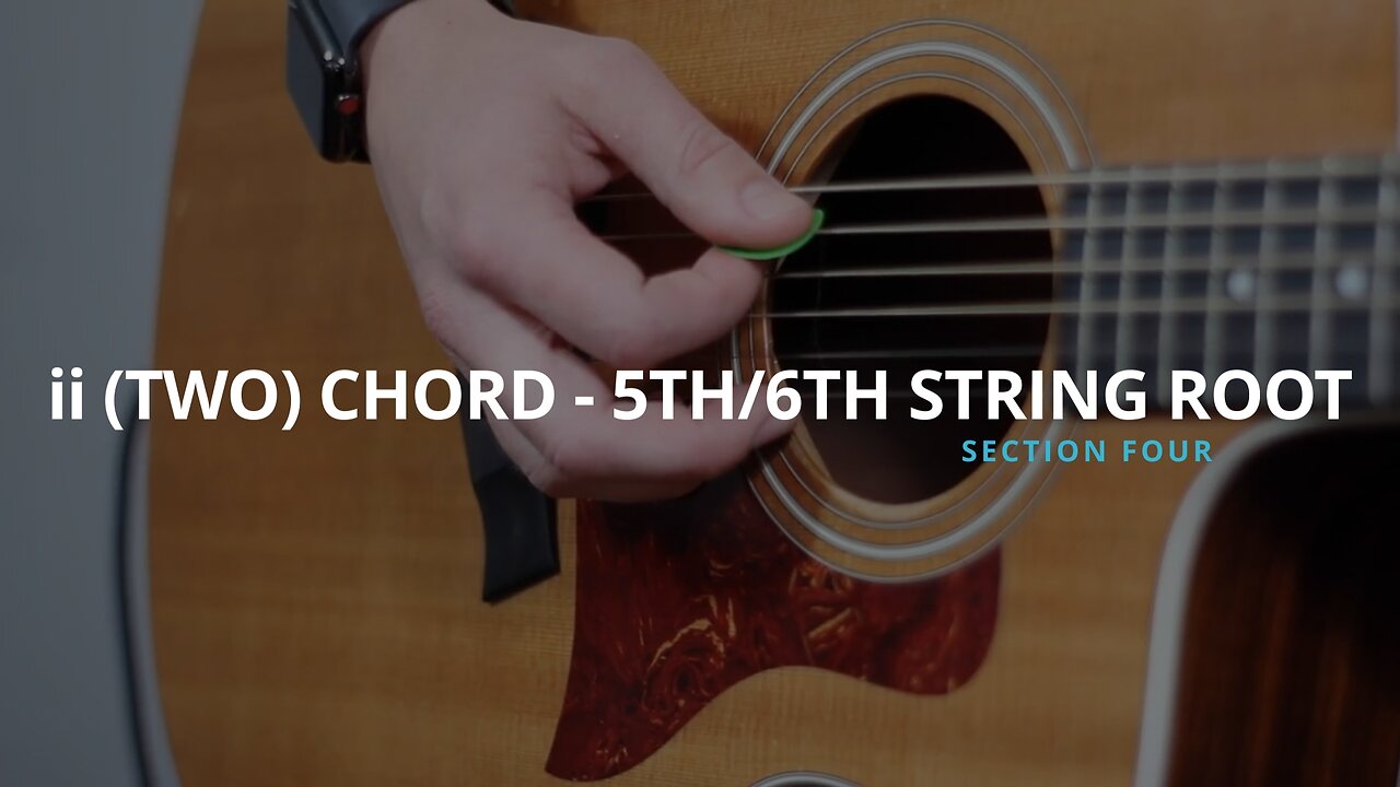 ii (TWO) CHORDS - 5TH & 6TH STRING ROOTS
