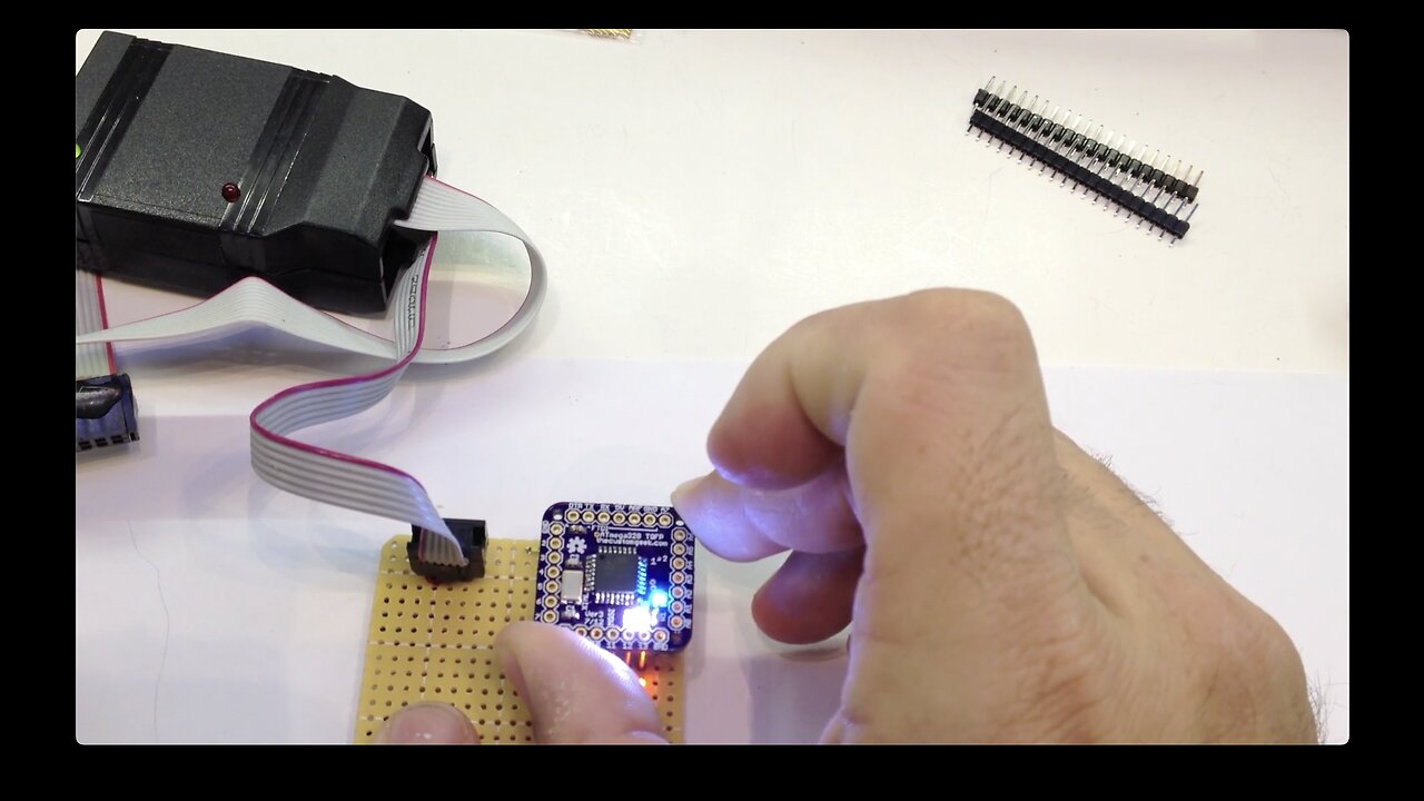 Programming the Square Inch - TQFP Jig