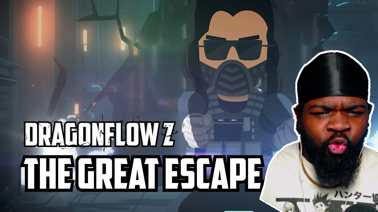 His Bars cannot be Contained | The Great Escape | Dragonflow Z Minisode @JkDAnimator REACTION