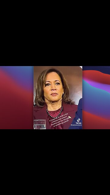 What the Hell Is Going On with Kamala's Neck?