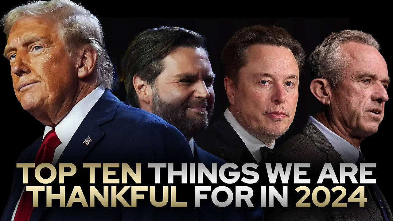 Top Ten Things We Are Thankful For In 2024• Fire Power!