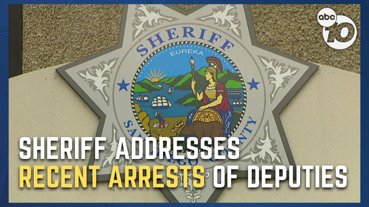 SD County Sheriff talks transparency in light of deputies' arrests