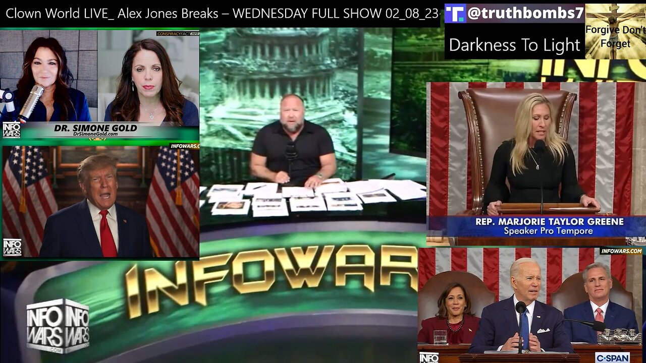 2/12/2023 Clown World LIVE: Alex Jones Breaks – WEDNESDAY FULL SHOW 02/08/23