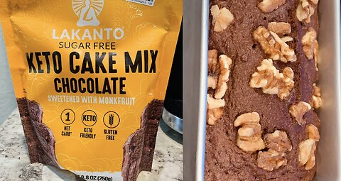 Keto cake mix