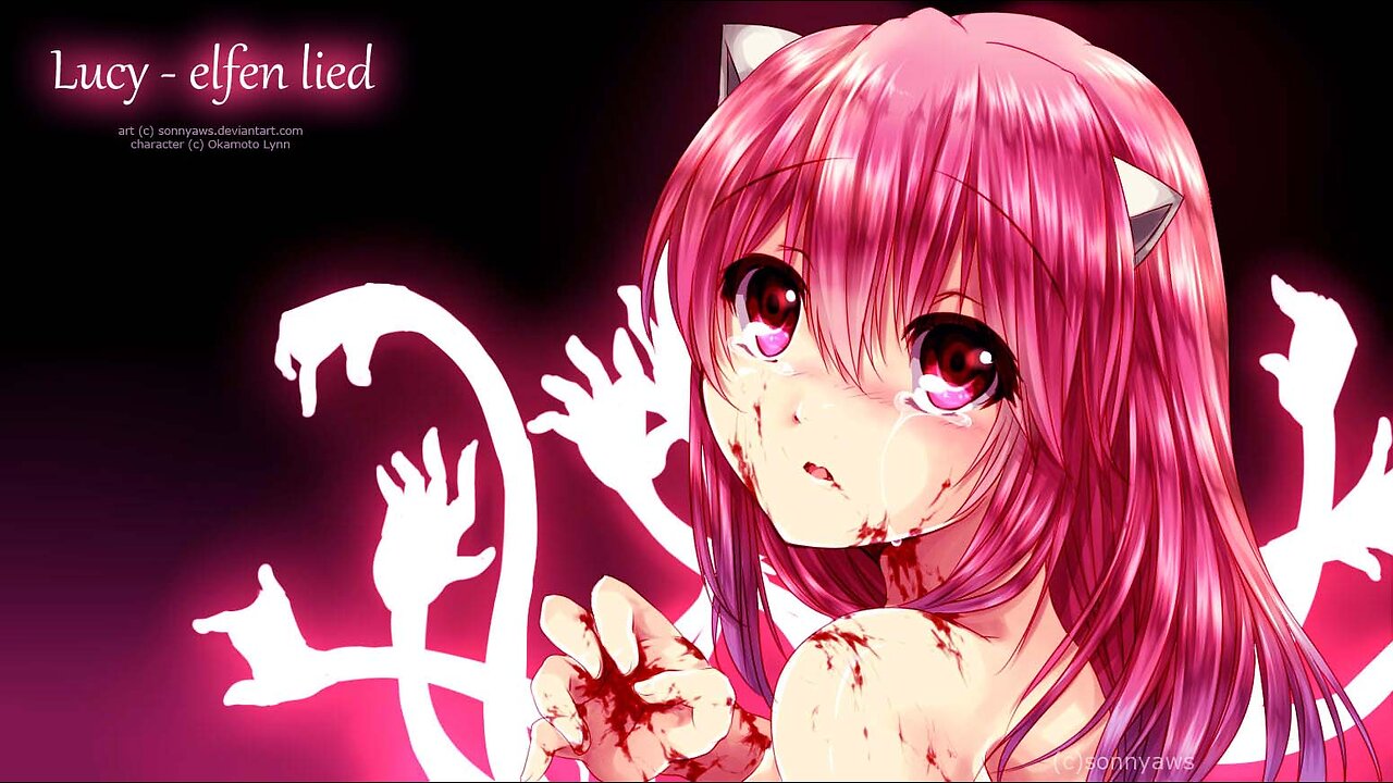 KoA Rec WC (97) Elfen Lied Anime Review