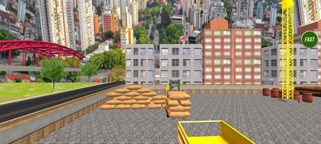 Truck simulation city drive video games 2024