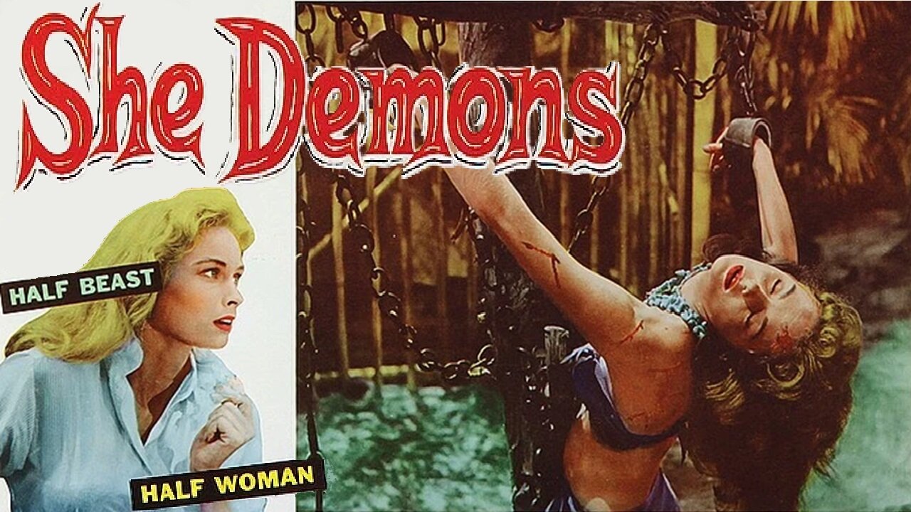 She Demons (1958) Irish McCalla, Tod Griffin, Victor Sen Yung, Rudolph Anders
