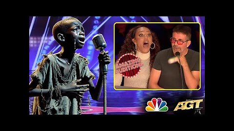 INCREDIBLE Boy from Ghana Dedicates a Song to His Father | Judges Moved