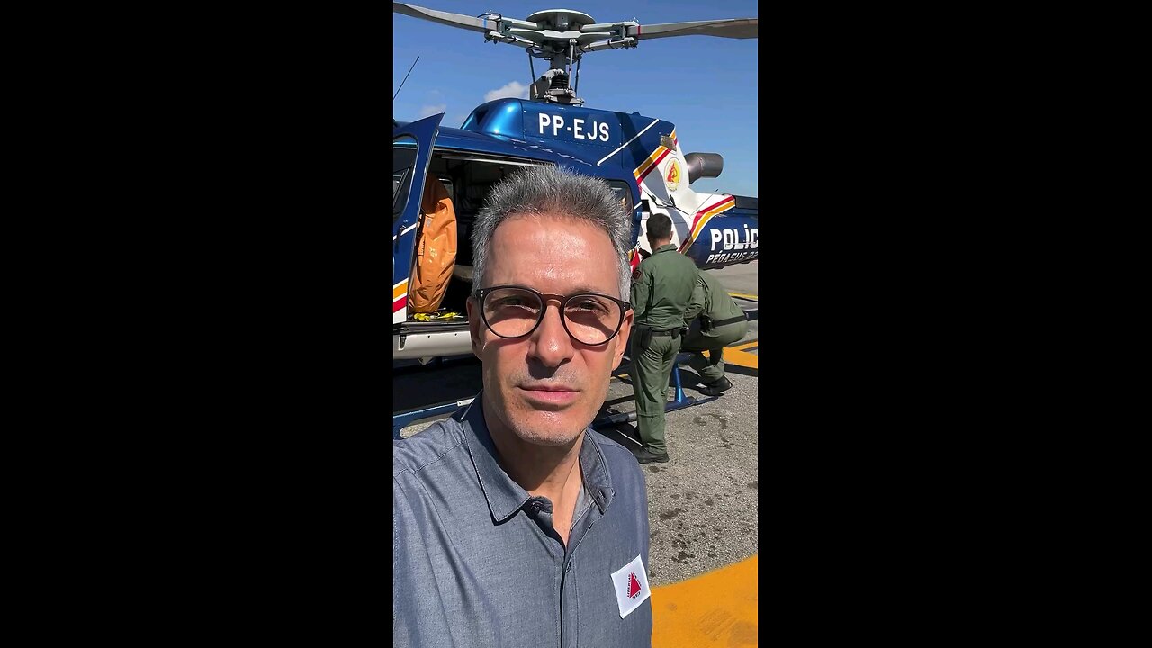 Administração Romeu Zema manda helicópteros e policiais militares para ajudar os gaúchos na enchente