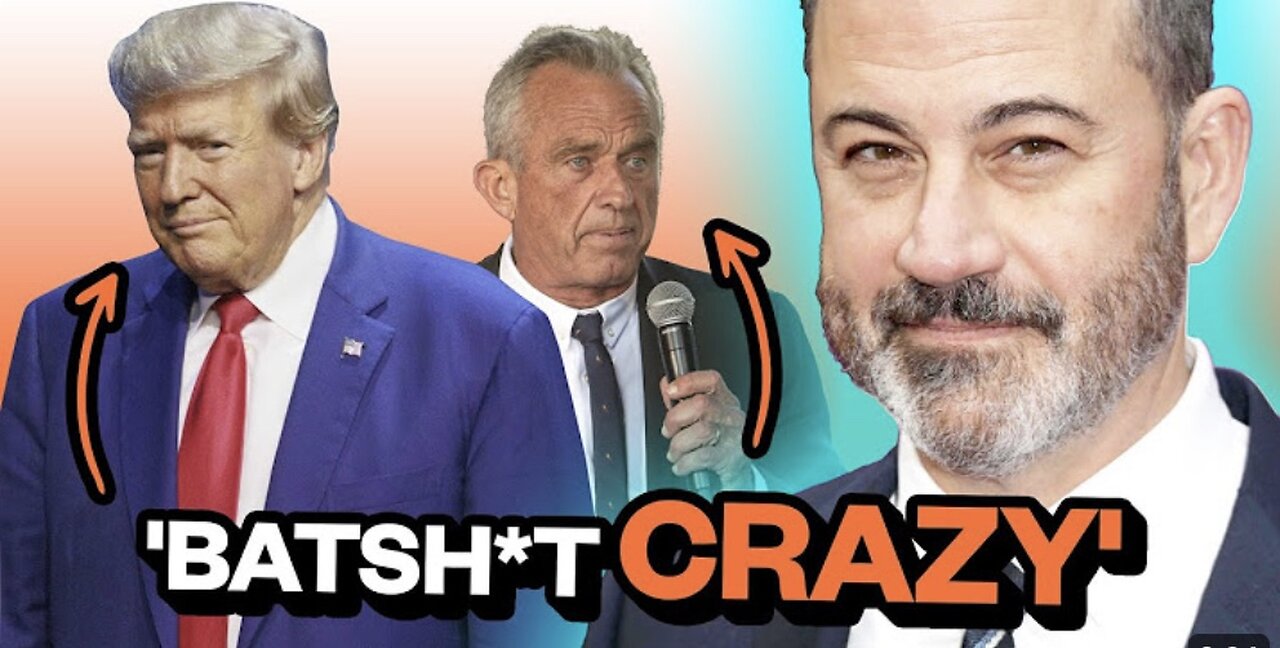 Jimmy Kimmel ridicules RFK Jr., Trump voters as 'BATSH*T CRAZY'