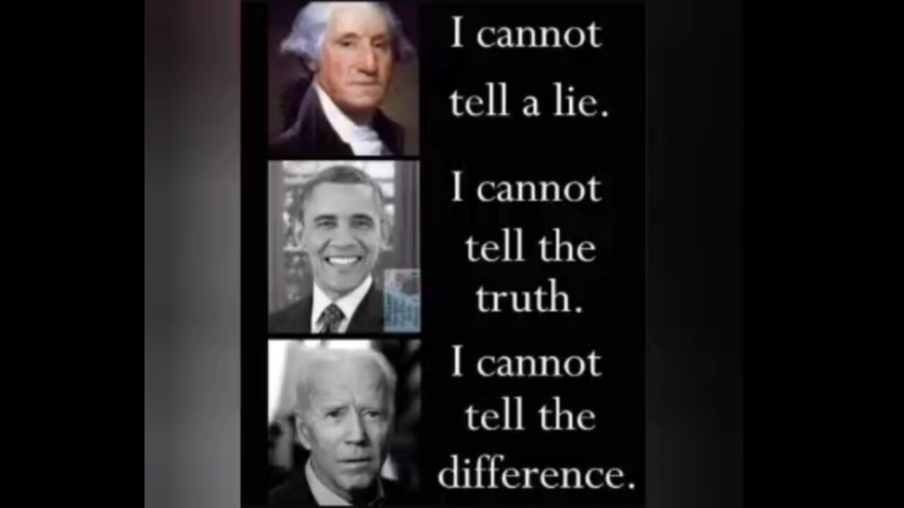 The Obama Deception 2/5/23 "I Cannot Tell the Truth"