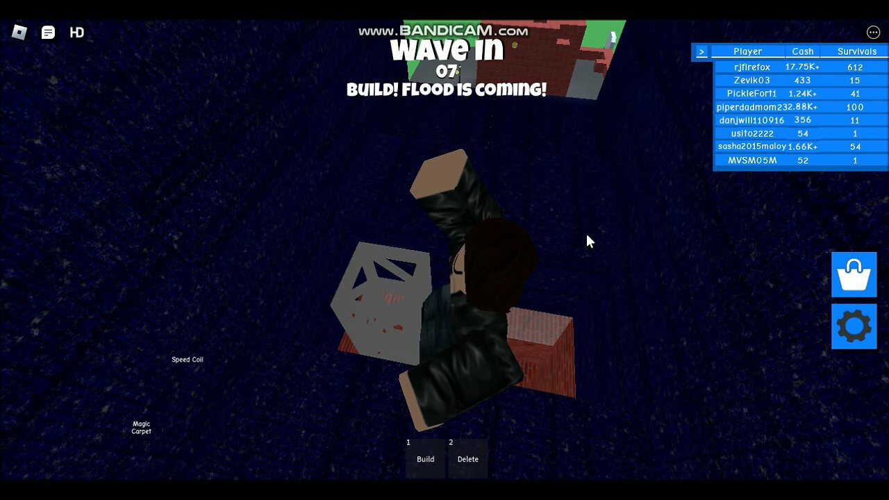 Build to Survive | BUILD! FLOOD IS COMING! - Roblox (2006) - Multiplayer Survival