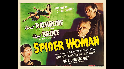 SHERLOCK HOLMES THE SPIDER WOMAN (1943)